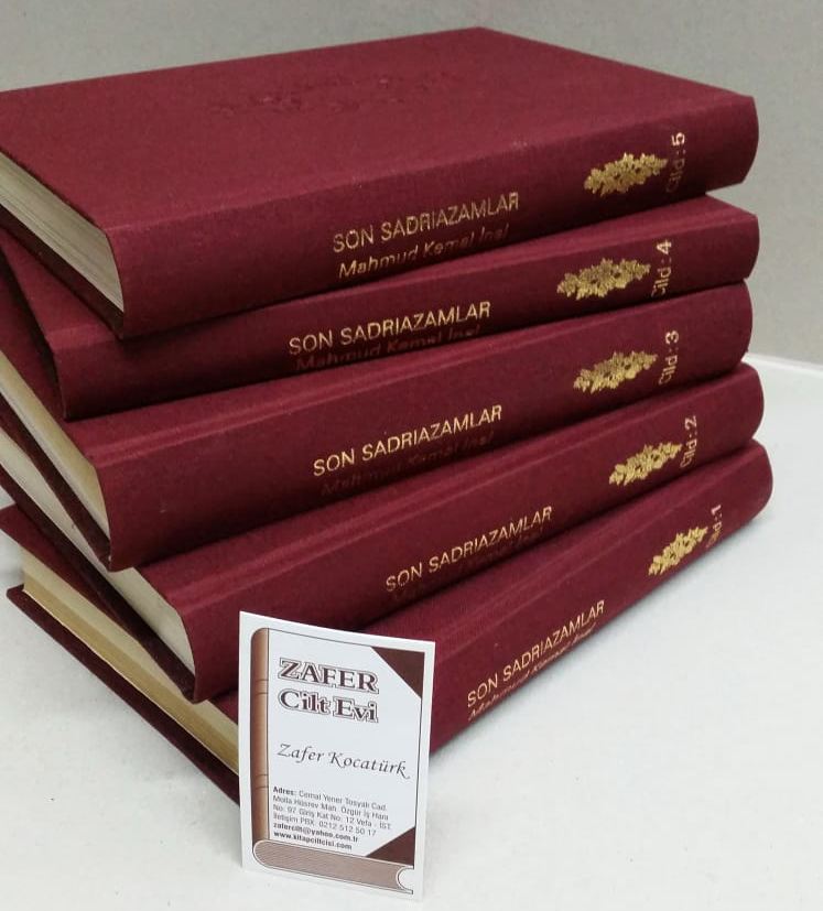 modern kitap ciltci