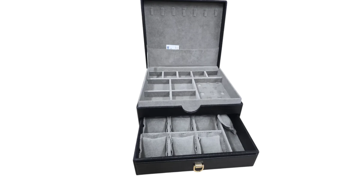 Özel Amaçlı Deri Kutu Çekmeceli